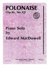 Polonaise Op. 46 No. 12 piano sheet music cover